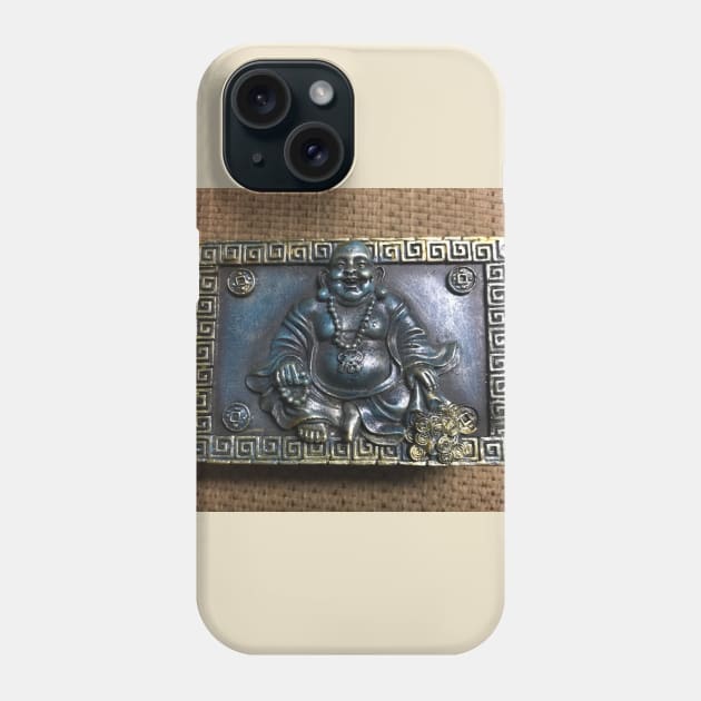 Laughing Buddha Phone Case by TheMonkeyKingArts