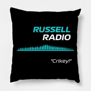 Crikey - George Russell F1 Radio Pillow