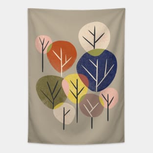 Multicolor Grove Tapestry