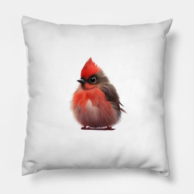 Baby Cardinal Pillow by ThemeParkProps