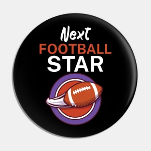 Next football star Pin