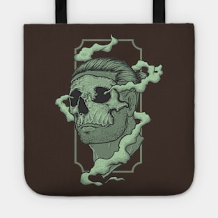 Human Skull Tote