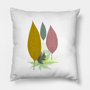 garden of eden Pillow