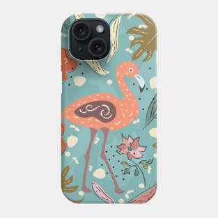 Pink flamingo Phone Case