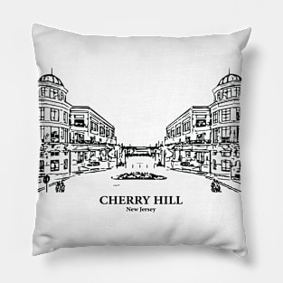 Cherry Hill - New Jersey Pillow