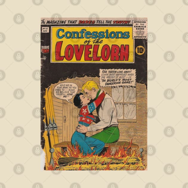 Vintage Confessions of the Lovelorn Cover by Slightly Unhinged