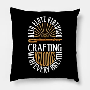 Flute Virtuoso - Alto Flute Pillow