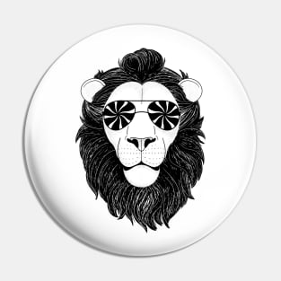 Wild Lion Pin