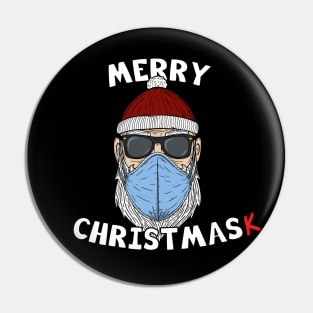 Merry Christmask - Covid Christmas Pin