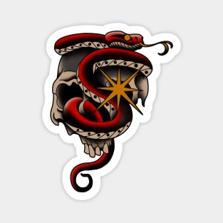 Skull Serpent Magnet