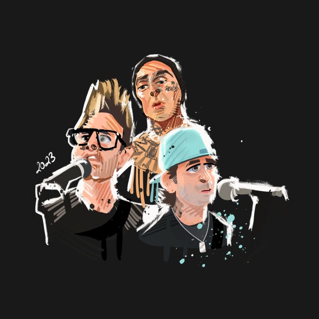 Mark, Tom and Travis Fan Art by DMurrayArtist