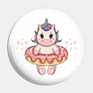 Valentine Unicorn Pin