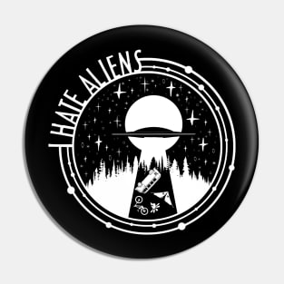 I Love Aliens Pin