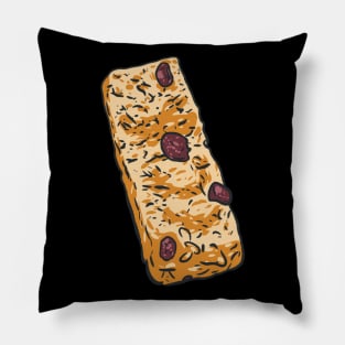 Cereal Bar Breakfast Food CerealBar Pillow