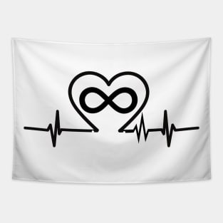 heart beat Tapestry