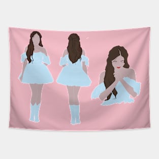 Hyuna x3 Tapestry