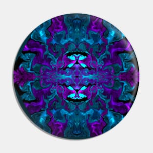 Colorful Symmetric Pattern Pin