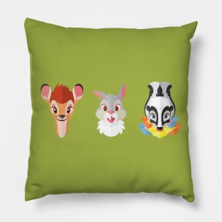 Bambi and Friends Pillow