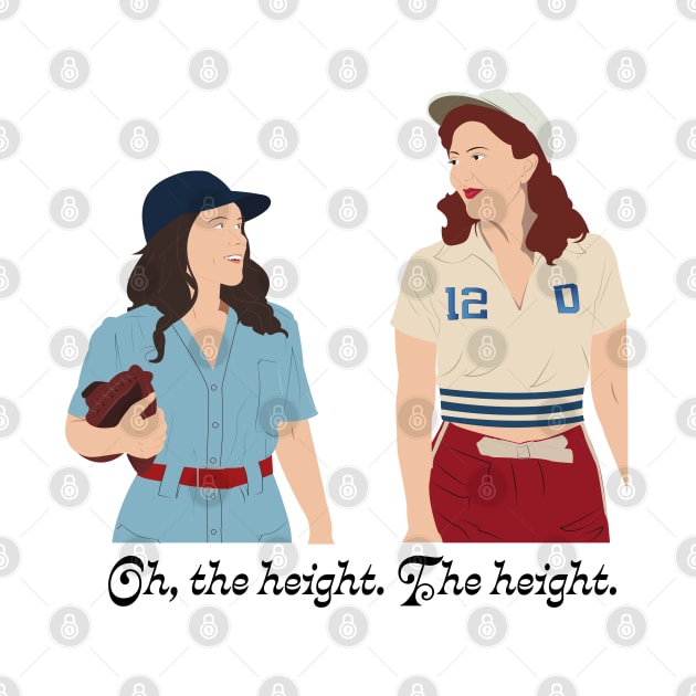 A League of Their Own - Gretson - Oh The Height by Oi Blondie Crafts