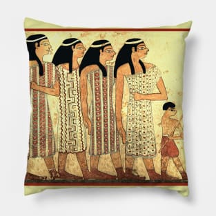 Group of Semite women Pillow