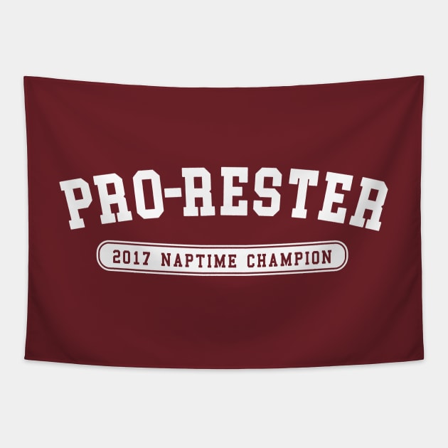 "Pro Rester" Nap Time Champion Tapestry by Boots