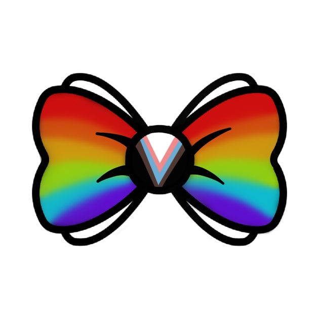 Pride Bow Tie Design by hallmarkies