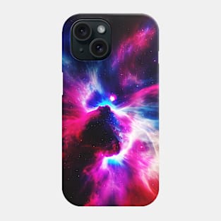 Vibrant Nebula Mirage Phone Case