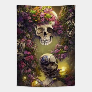 Bones and Botany Tapestry