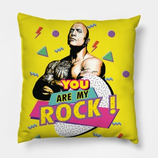 you are my rock Pillow
