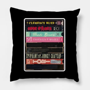 GCP VHS Tape Stack Pillow