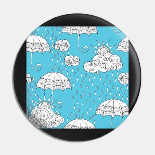 Fairytale Weather Forecast Large Scale Print Pin