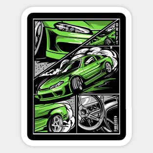 Jdm Drift Stickers Teepublic - sticker jdm drift roblox