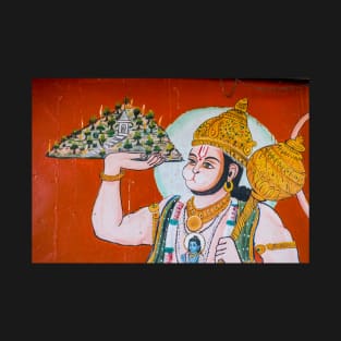 Depiction of Anuman from Rajasthan T-Shirt