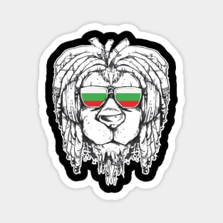 Rasta Reggae Lion Bulgaria Gift Rastafari Magnet