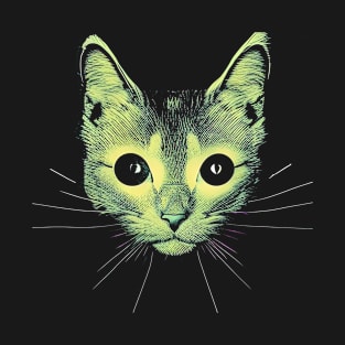 Green Cat T-Shirt