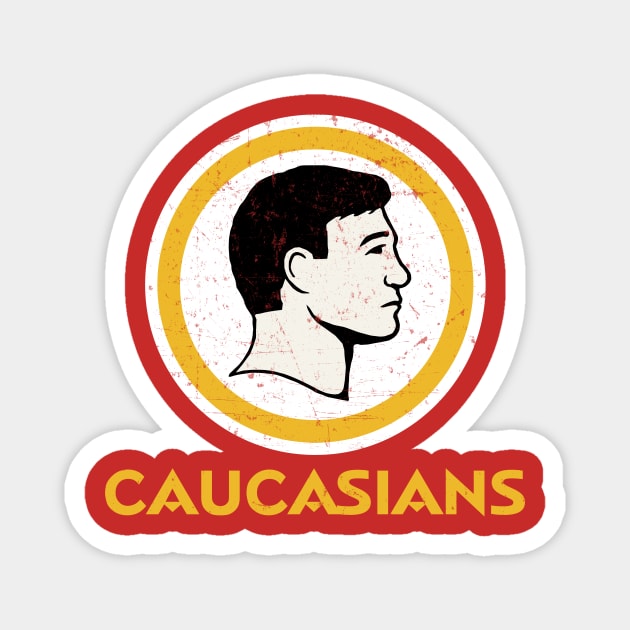 Washington Caucasians Football Funny Redskins Magnet by teespringplus