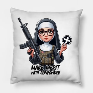 Gun Bless You Pillow