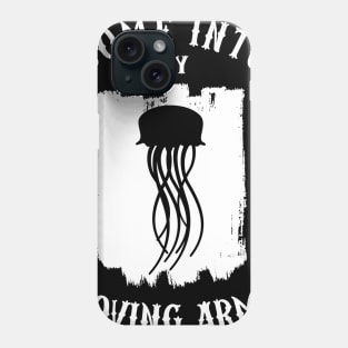 Fire Jelly fish - Come into my loving arms Phone Case