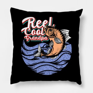 Reel Cool Grandpa - Fishing Pillow