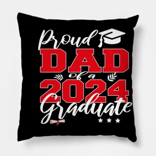 proud dad of a 2024 graduate Pillow