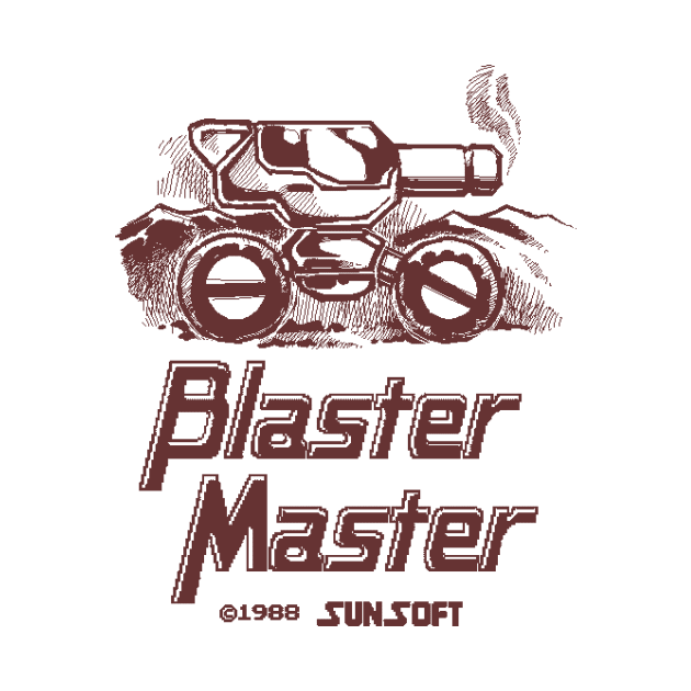 Blaster Master Sketch by dposhirts