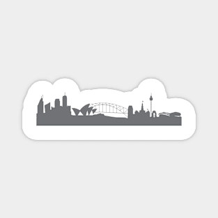 Sydney in gray Magnet