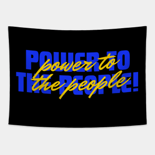 Empowering Activism: Power to the People Tapestry