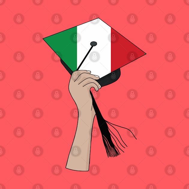 Holding the Square Academic Cap Italy by DiegoCarvalho