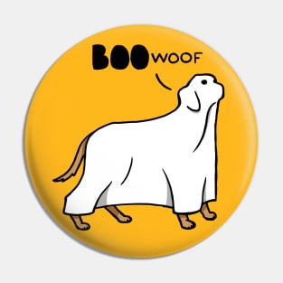 Halloween Ghost Dog Pin