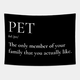 Pet Definition Tapestry