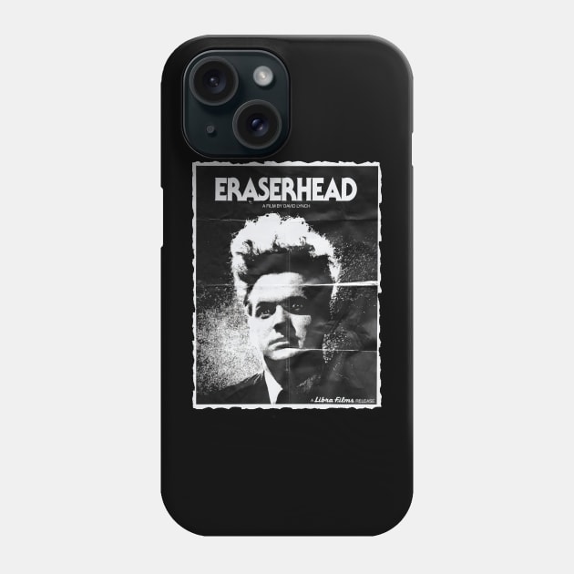 Distressed Eraserhead Movie Poster Design Phone Case by HellwoodOutfitters