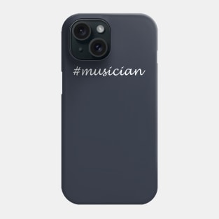 Musician Profession - Hashtag Design Phone Case