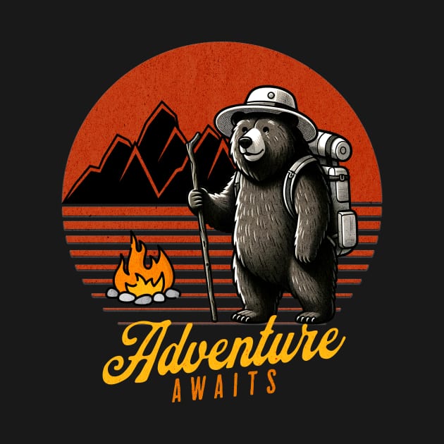 Adventure awaits - Explorer bear by Ingridpd