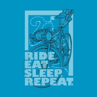 Ride. Eat. Sleep. Repeat. T-Shirt